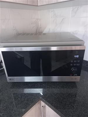 LG Microwave Convection Oven with attachments 15 months old