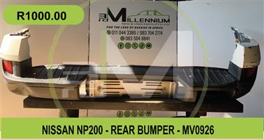 REAR BUMPER - NISSAN NP200
