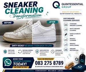 Sneaker cleaning