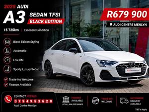 Audi A3 Black Edition