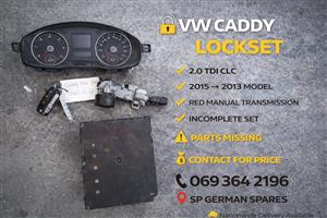 VW CADDY Lockset available for sale 