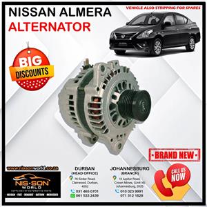 NISSAN ALMERA ALTERNATOR