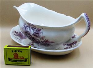 Pastorale Toile De Jouy by Johnson Brothers Gravy Boat - made in England