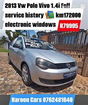 2013 Vw Polo Vivo 1.4i Full service history electronic windows