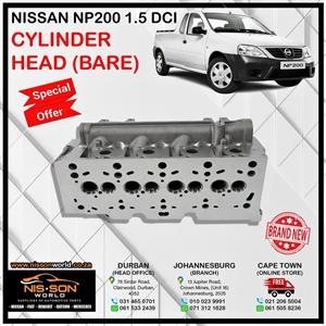 NISSAN NP200 1.5 DCI CYLINDER HEAD (BARE)