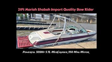 REDUCED TO SELL - MARIAH SHABAH Z212 BOW RIDER WITH 5.7L V8 320Hp MOTOR