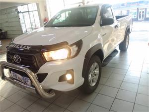 2017 TOYOTA HILUX 2.4 GD6 HIRADER SRX 4X4  SINGLE CAB MANUAL WHITE DIESEL SPARE KEY TOWBAR  13