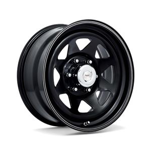 14″ A-Line Spoke 5/114 Satin Black Alloy Wheels