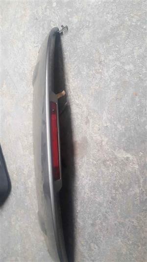 Renault clio 4 boot spoiler