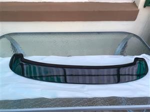 Polo 2002 - 2009 gloss black plastic boot spoiler for sale