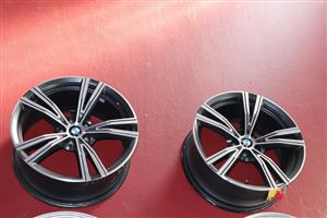 BMW RIMS/WHEELS 8.5J REAR 8J FRONT 19INCH