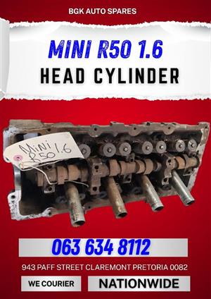 Mini R50 1.6 head cylinder