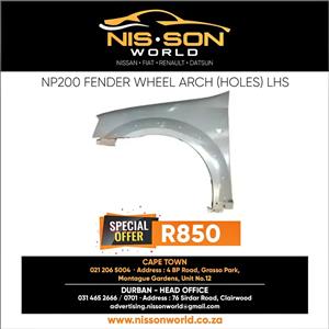 NISSAN NP200 FENDER WHEEL ARCH (HOLES) LHS