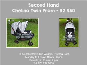 chelino tandem stroller