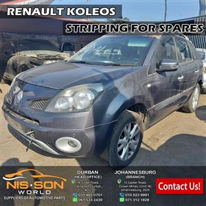 RENAULT KOLEOS STRIPPING FOR SPARES