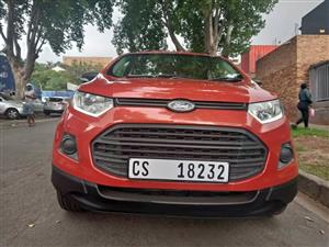 2017 Ford EcoSport 1.5 Mileage Manuel  Petrol  Red Color  Service book