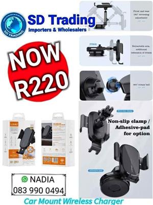Wireless Charging Car Phone Holder MW21-1