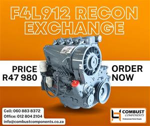F4L912 Deutz Engine - Recon Exchange