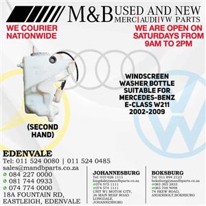 Windscreen Washer Bottle (Second Hand) Suitable for Mercedes-Benz E-Class W