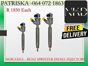 MERCEDES -BENZ SPRINTER DIESEL IJECTORS FOR SALE OR TO RECON