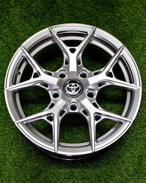 15 Inch Toyota/Suzuki 5-Star Custom Rim Set