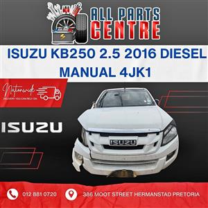 Isuzu KB250 2.5 Diesel 4JK1 2016 Manual Stripping for Spares 