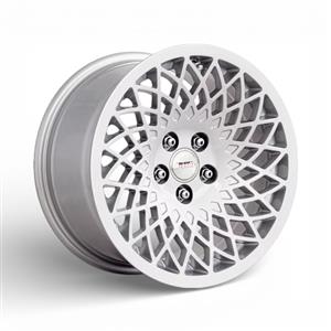 15″ A-Line Mystique 5/100 Silver Alloy Wheels