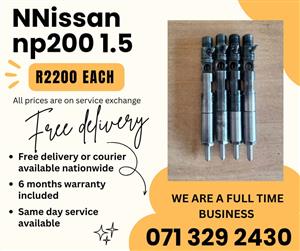 NISSAN NP200 1.5 INJECTORS FOR SALE WITH WARRANTY 