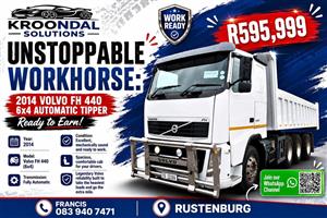 2014 Volvo  `FH 440 back tipper