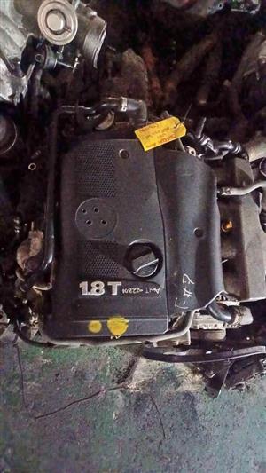 Complete imported Audi A4/A6 1.8L turbo AWT engine for sale