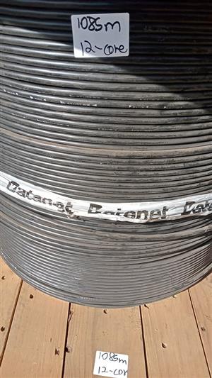 1085m 12 Core 50/125 MM HDD fiber optic cable for sale. Various other lenghts available
