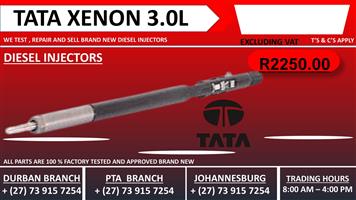 Tata Xenon 3.0L Diesel Injectors 