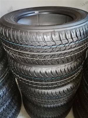265/60/18 Dunlop Grandtrek A/T brand new tyres set 
