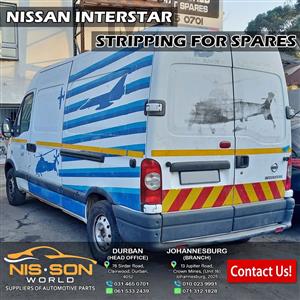 NISSAN INTERSTAR STRIPPING FOR SPARES