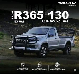 2026 Foton Tunland G7 Hi Rider Single Cab