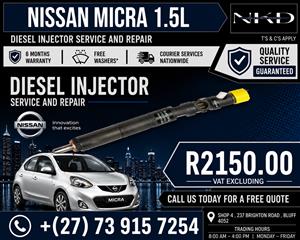 For_A_Nissan_Micra_1.5L_Injectors 