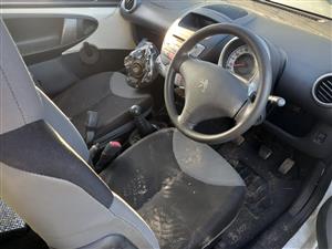 PEUGEOT 107 2012 STRIPPING FOR SPARES – ALL PARTS MUST GO