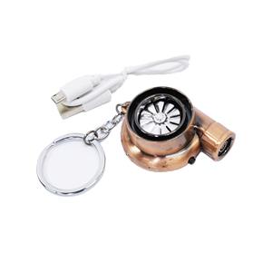 Turbocharger Cigarette Lighter Keyring with Turbo Sound - (Bronze)