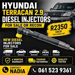 HYUNDAI TERRACAN 2.9 DIESEL INJECTORS FOR SALE