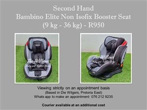 Bambino clearance elite isofix