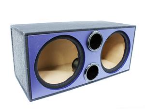 12″ Double Ported Vinyl Supawood Subwoofer Enclosure
