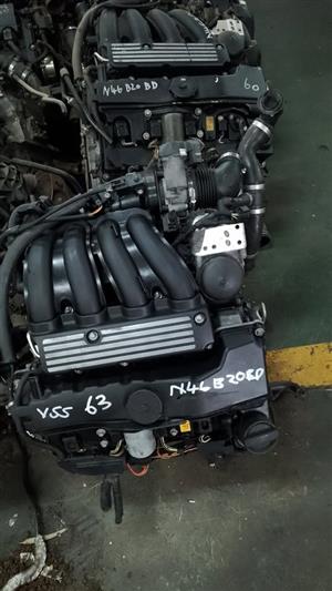 BMW N46B20B COMPLETE ENGINES FOR SALE