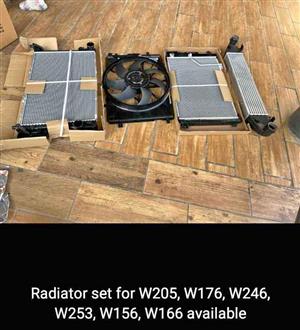 Mercedes Benz radiator sets