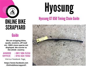 Hyosung GT 650 timing chain guide.