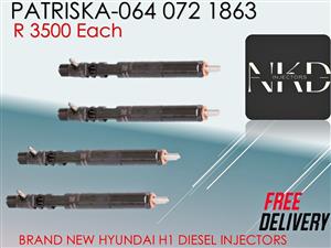 NEW HYUNDAI H1 DIESEL INJCTORS FOR SALE