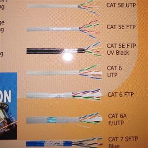 Cables (Network, Fibre Optic, Fire Alarm Cable, Security Cable, Control Cable, Telephone Cable