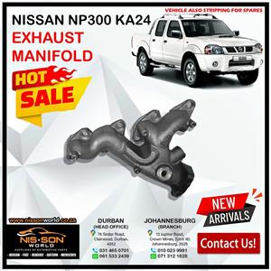 NISSAN NP300 KA24 EXHAUST MANIFOLD