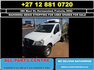 Mahindra Genio stripping for used spares for sale