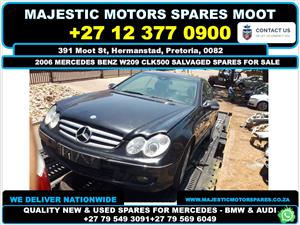 2006 Mercedes Benz CLK500 coupe salvaged spares and parts for sale