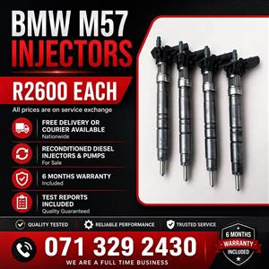 BMW M57 INJECTORS FOR SALE WITH WARRANTY 
